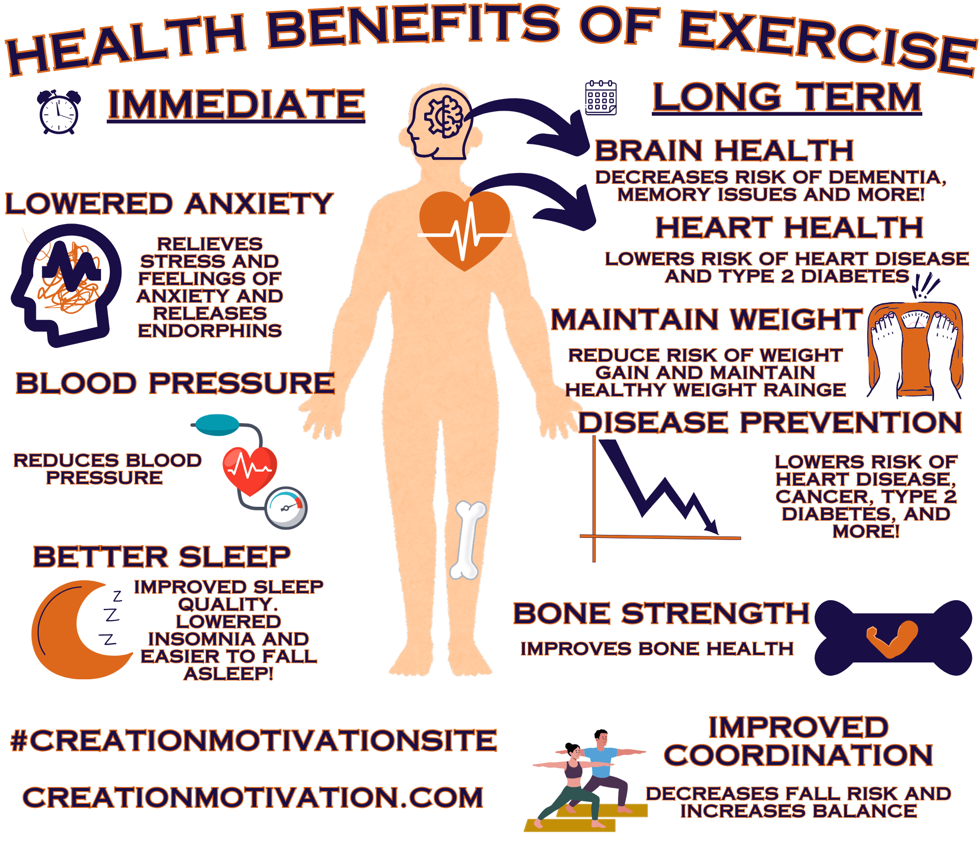 Top 9 benefits of exercising in adults